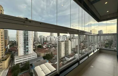 Apartamento com 3 quartos para alugar no Embaré, Santos 