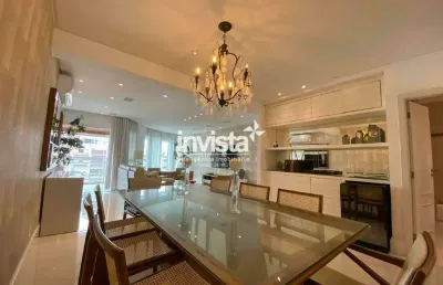 Apartamento com 4 quartos para alugar no Gonzaga, Santos 