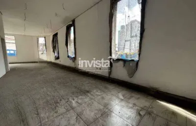 Sala comercial para alugar no Centro, Santos 