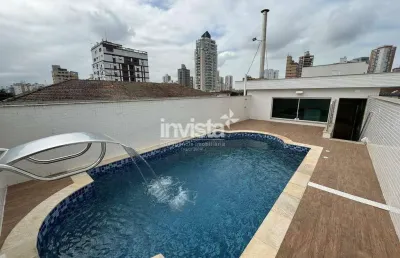 Casa com 4 quartos à venda no Ponta da Praia, Santos 