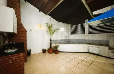 Casa com 3 quartos à venda no Embaré, Santos 