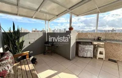 Apartamento com 2 quartos à venda no Embaré, Santos 