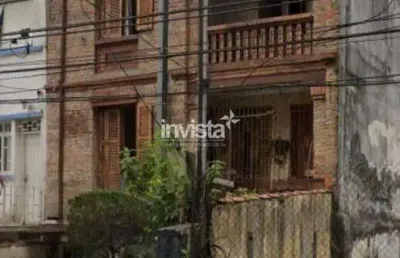 Casa com 4 quartos para alugar no Embaré, Santos 