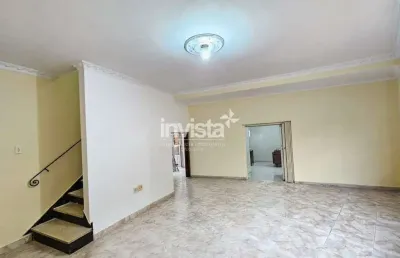 Casa com 2 quartos à venda no Macuco, Santos 