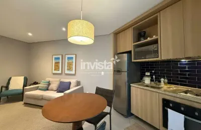 Apartamento com 1 quarto à venda no Pompéia, Santos 