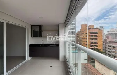 Apartamento com 2 quartos para alugar no Boqueirão, Santos 