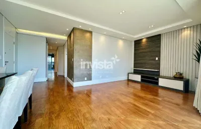 Apartamento com 3 quartos para alugar no Embaré, Santos 