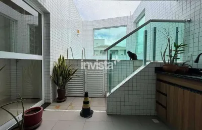 Cobertura com 2 quartos à venda no Marapé, Santos 