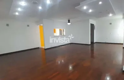 Apartamento com 3 quartos para alugar no Gonzaga, Santos 