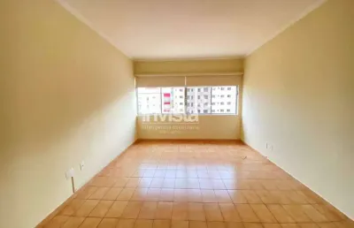 Apartamento com 2 quartos para alugar no Embaré, Santos 
