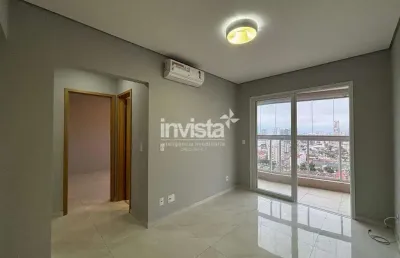 Apartamento com 1 quarto para alugar no Campo Grande, Santos 