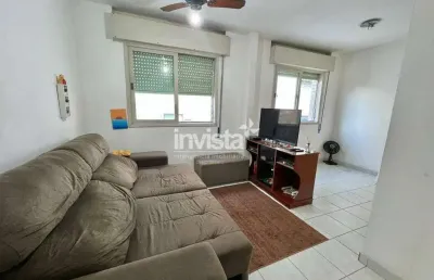 Apartamento com 1 quarto à venda no Embaré, Santos 