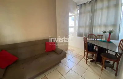 Apartamento com 1 quarto para alugar no Ponta da Praia, Santos 