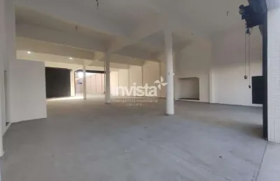 Ponto comercial para alugar na Vila Mathias, Santos 