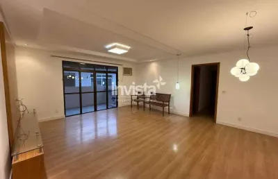 Apartamento com 3 quartos para alugar no Gonzaga, Santos 