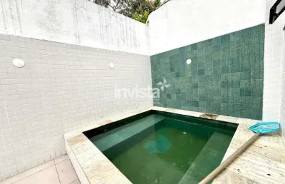 Casa sobreposta baixa nova no embaré – 110m² com lazer privativo, estilo e funcionalidade.