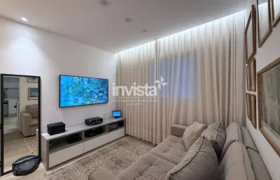 Apartamento com 2 quartos à venda no Boqueirão, Santos 