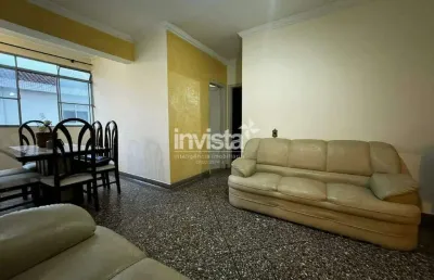 Apartamento com 2 quartos para alugar no Boqueirão, Santos 