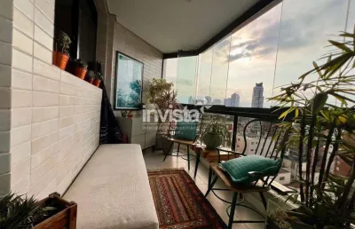Apartamento com 4 quartos à venda no Ponta da Praia, Santos 