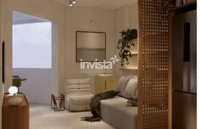 Apartamento com 1 quarto à venda no Boqueirão, Santos 