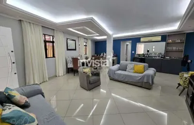 Casa com 3 quartos à venda no Ponta da Praia, Santos 