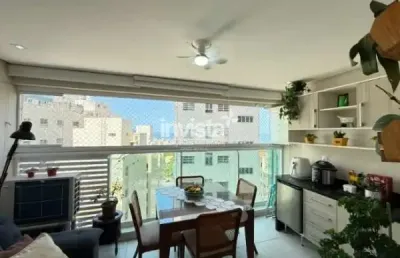 Apartamento com 2 quartos para alugar no José Menino, Santos 