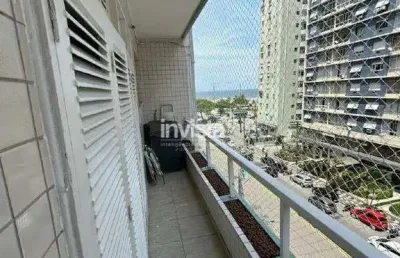 Apartamento com 1 quarto para alugar no Boqueirão, Santos 