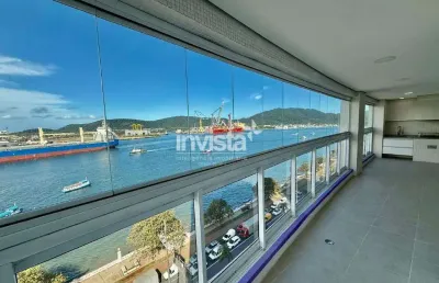 Apartamento com 3 quartos para alugar no Ponta da Praia, Santos 