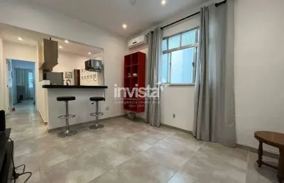 Apartamento com 1 quarto à venda no Boqueirão, Santos 
