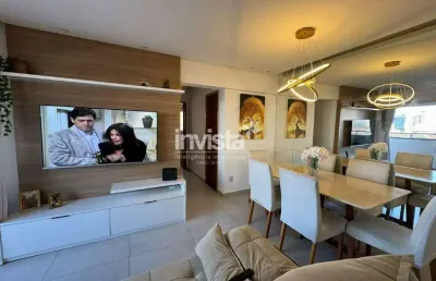 Apartamento com 2 quartos à venda no Marapé, Santos 