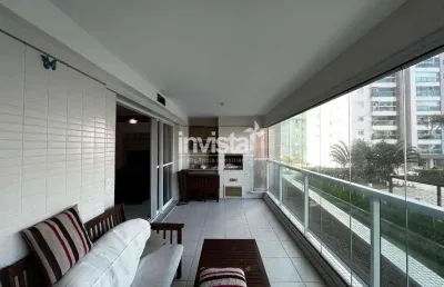 Apartamento com 4 quartos para alugar no José Menino, Santos 