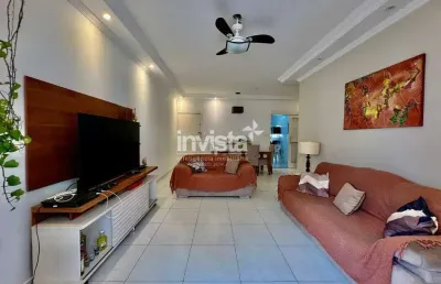 Apartamento com 3 quartos à venda no Embaré, Santos 