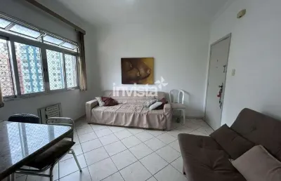 Apartamento com 1 quarto para alugar no Gonzaga, Santos 