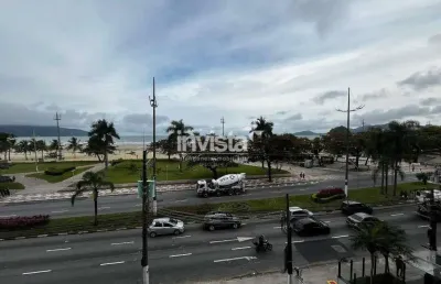 Apartamento frente mar mobiliado para locação na pompeia