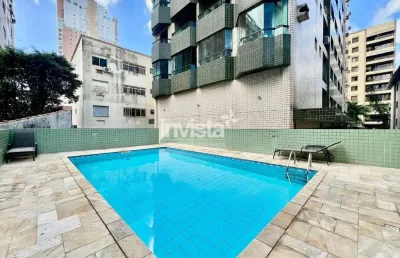 Apartamento com 3 quartos para alugar no Gonzaga, Santos 