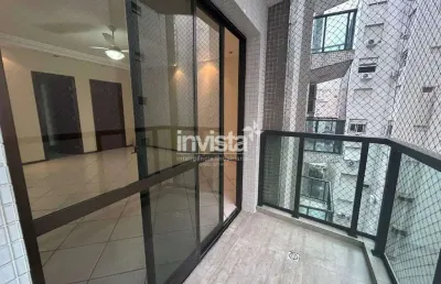 Apartamento com 2 quartos para alugar no Boqueirão, Santos 
