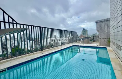Cobertura com 3 quartos à venda no Ponta da Praia, Santos 