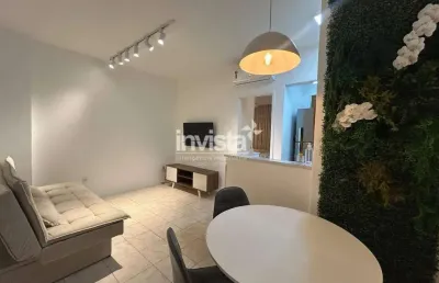 Apartamento com 1 quarto para alugar no Boqueirão, Santos 