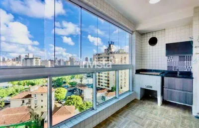 Apartamento com 3 quartos à venda no Macuco, Santos 