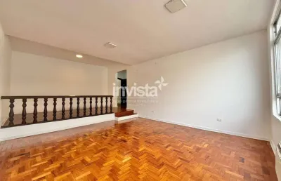 Apartamento com 3 quartos para alugar no Pompéia, Santos 