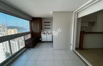 Apartamento com 2 quartos para alugar no Ponta da Praia, Santos 