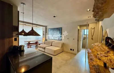 Apartamento com 1 quarto para alugar no Ponta da Praia, Santos 