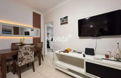 Apartamento com 1 quarto à venda no Embaré, Santos 