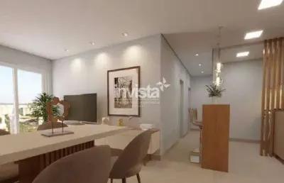 Apartamento com 2 quartos à venda no Macuco, Santos 