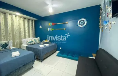 Kitnet / Stúdio à venda no Boqueirão, Santos 