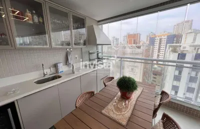 Apartamento com 3 quartos à venda no Boqueirão, Santos 