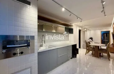 Apartamento com 2 quartos para alugar no Boqueirão, Santos 