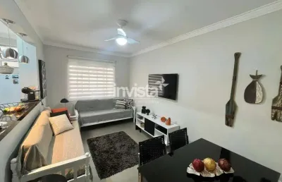 Apartamento com 1 quarto à venda no Boqueirão, Santos 