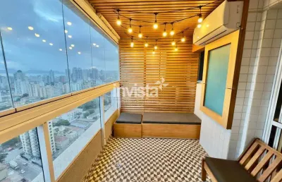 Apartamento com 3 quartos à venda no Ponta da Praia, Santos 