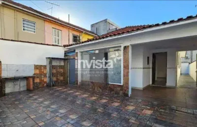 Casa com 2 quartos para alugar no Campo Grande, Santos 